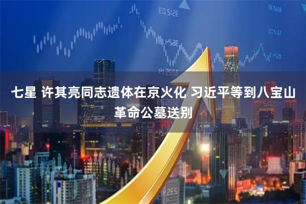 七星 许其亮同志遗体在京火化 习近平等到八宝山革命公墓送别