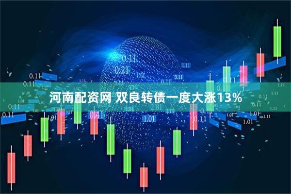 河南配资网 双良转债一度大涨13%